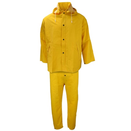 Outerwear Economy Rain Suit-Yel-6X